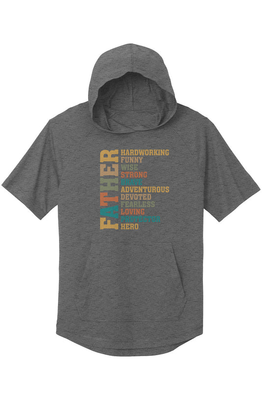 Posi Charge Wicking Short Sleeve Hoodie