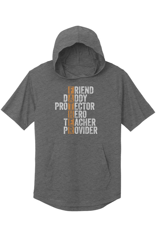 Posi Charge Wicking Short Sleeve Hoodie